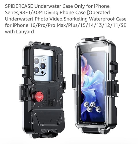 Spidercase 98ft 30m custodia - spidercase,